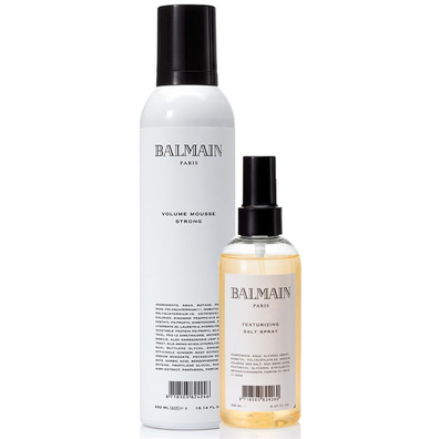 Balmain Pack Volume Mousse Strong   Texturizing Salt Spray