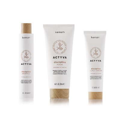 Kemon Pack Weihnachten Actyva Disziplin Curly Cream