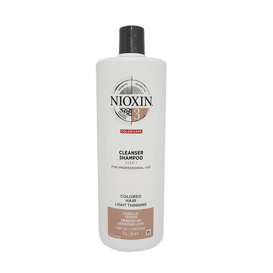 Nioxin 3 Cleanser Shampoo 1000 ml