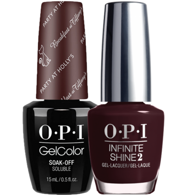 OPI DUO GEL COLOR INFINITE SHINE Geschenk, PARTY AT HOLLY´S