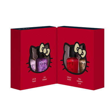 Opi Hello Kitty Nail Lacquer Mini-4-Pack